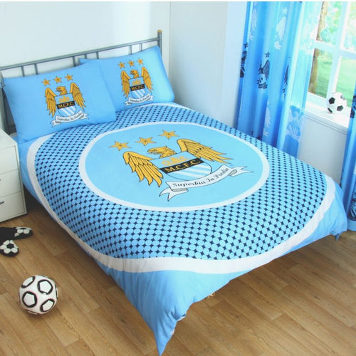 Personalized Manchester City All Over Printed Bedding Set