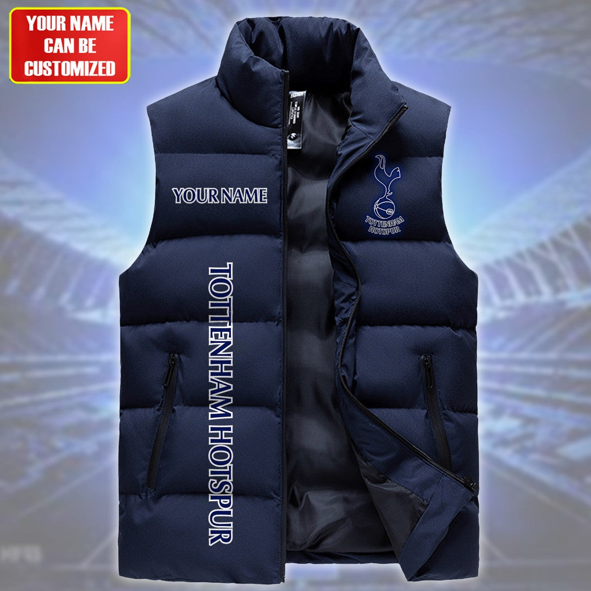 Tottenham Hotspur Sleeveless Windproof Puffer Jacket Q270902