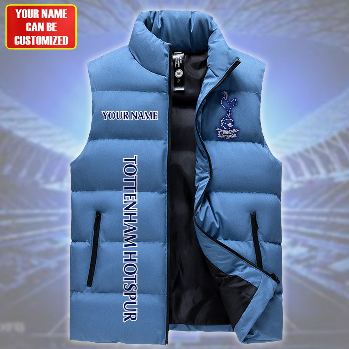 Tottenham Hotspur Sleeveless Windproof Puffer Jacket Q270902