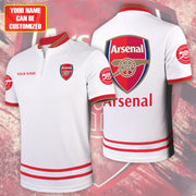 Arsenal FC 3D Full Printing Set , Barcelona FC Shirt , Barcelona FC Set , Zipper Polo, Hoodie , Short , Polo , hawaii , ... P141002