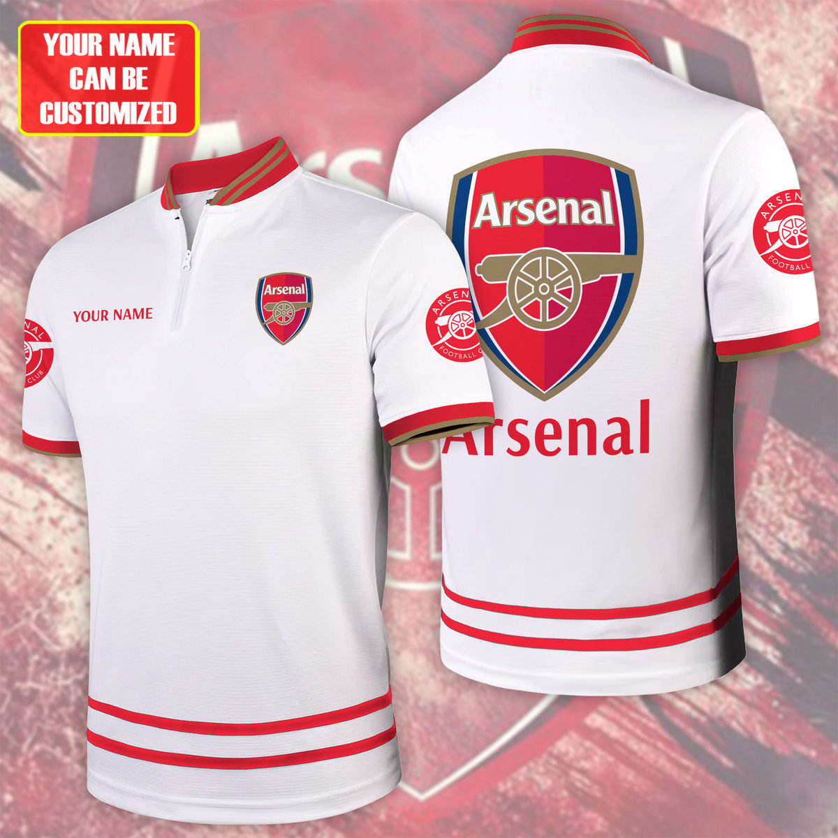 Arsenal FC 3D Full Printing Set , Barcelona FC Shirt , Barcelona FC Set , Zipper Polo, Hoodie , Short , Polo , hawaii , ... P141002