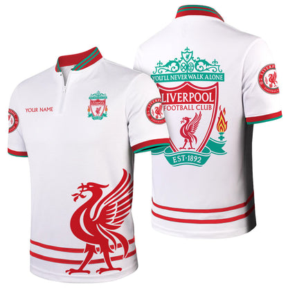 Personalized Liverpool FC 3D Full Printing Set , Barcelona FC Shirt , Barcelona FC Set , Zipper Polo, Hoodie , Short , Polo , hawaii , ... QB141006