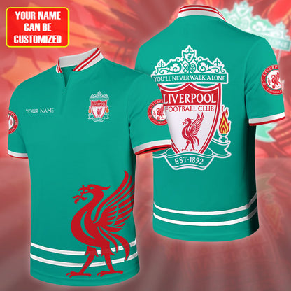 Personalized Liverpool FC 3D Full Printing Set , Barcelona FC Shirt , Barcelona FC Set , Zipper Polo, Hoodie , Short , Polo , hawaii , ... QB141006