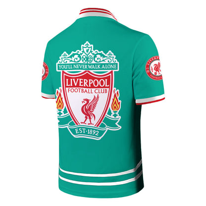 Personalized Liverpool FC 3D Full Printing Set , Barcelona FC Shirt , Barcelona FC Set , Zipper Polo, Hoodie , Short , Polo , hawaii , ... QB141006