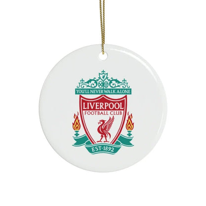 Liverpool Round Ceramic Ornament