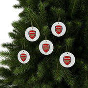 Arsenal Round Ceramic Ornament