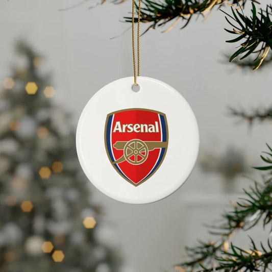 Arsenal Round Ceramic Ornament