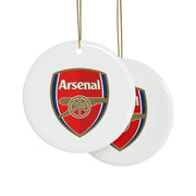 Arsenal Round Ceramic Ornament
