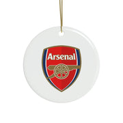 Arsenal Round Ceramic Ornament