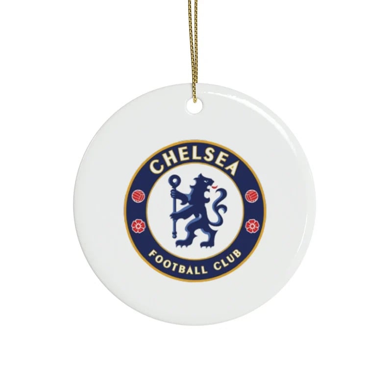 Chelsea Round Ceramic Ornament
