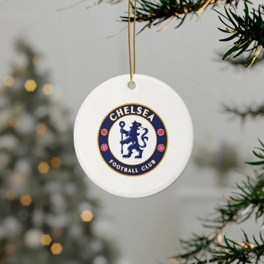 Chelsea Round Ceramic Ornament