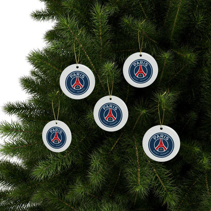Paris Saint-Germain Round Ceramic Ornament
