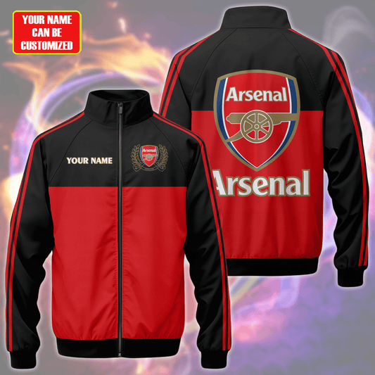 Arsenal Zipper Stand Collar Jacket Q141005