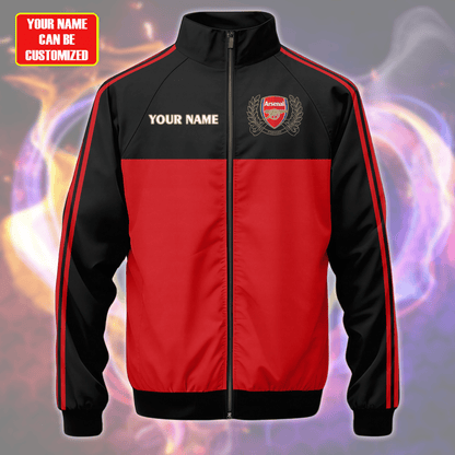Arsenal Zipper Stand Collar Jacket Q141005