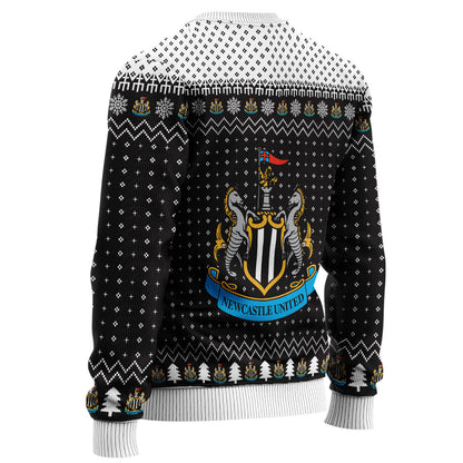 Newcastle United S5 Ugly Christmas Sweater , Unisex Wool Sweater S151005