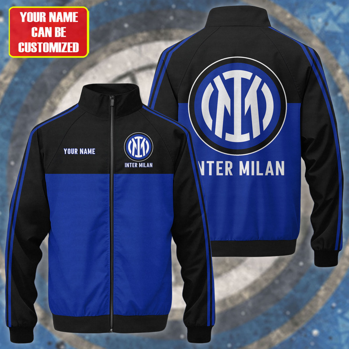 Inter Milan Zipper Stand Collar Jacket S151013