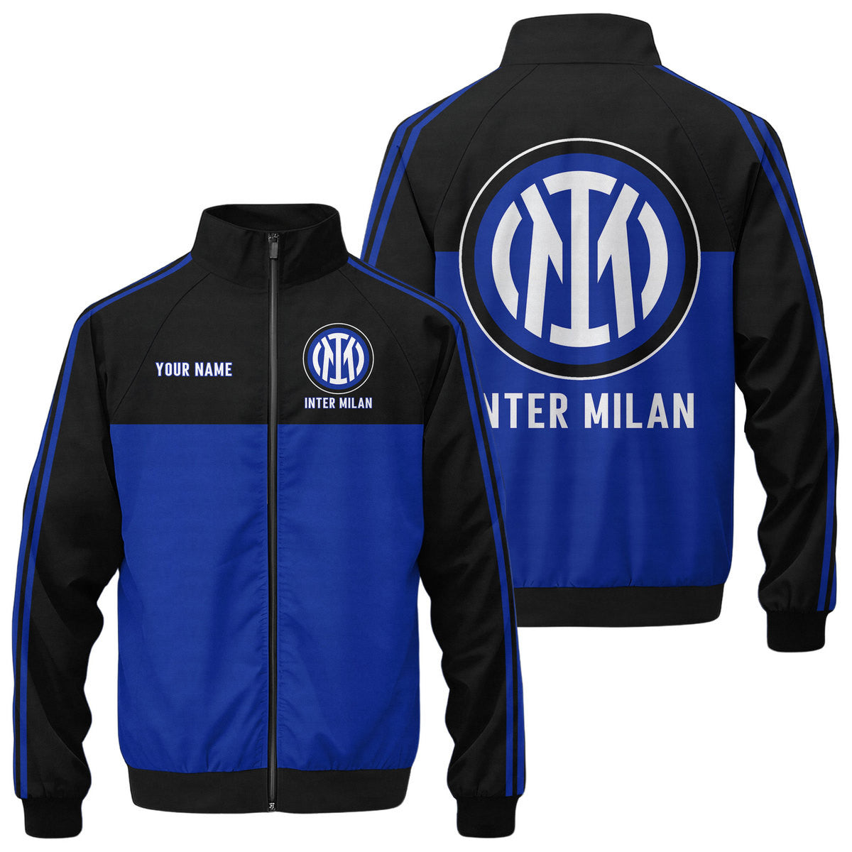 Inter Milan Zipper Stand Collar Jacket S151013