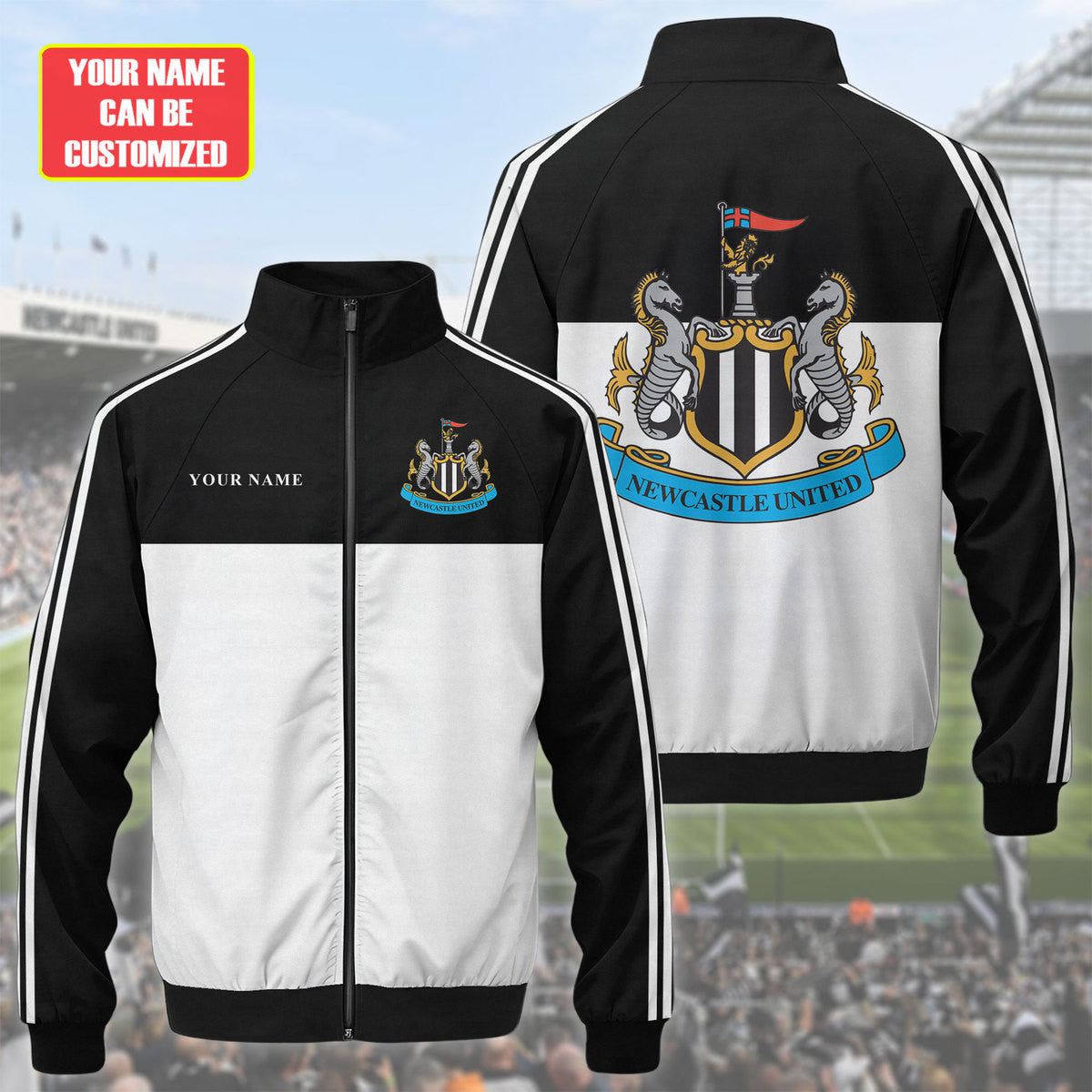 Newcastle United Zipper Stand Collar Jacket S151014