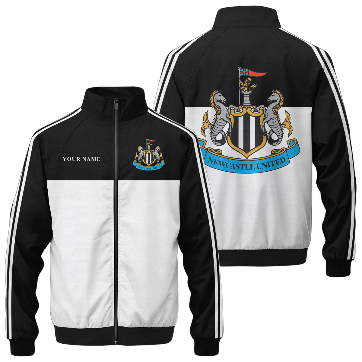 Newcastle United Zipper Stand Collar Jacket S151014