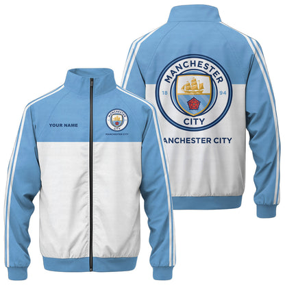 Manchester City Zipper Stand Collar Jacket S151015