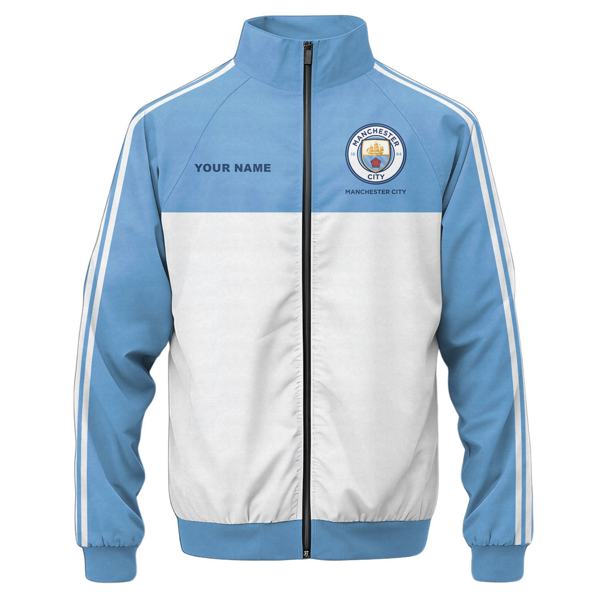 Manchester City Zipper Stand Collar Jacket S151015