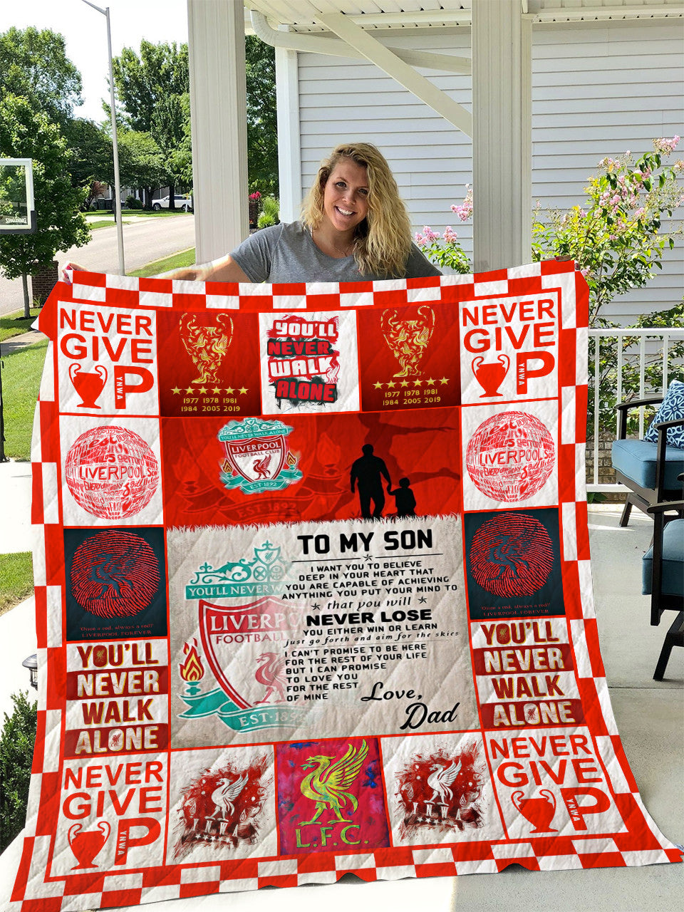 Liverpool Q2 Quilt Blanket , Quilt set , Bedroom Decor , Quilting