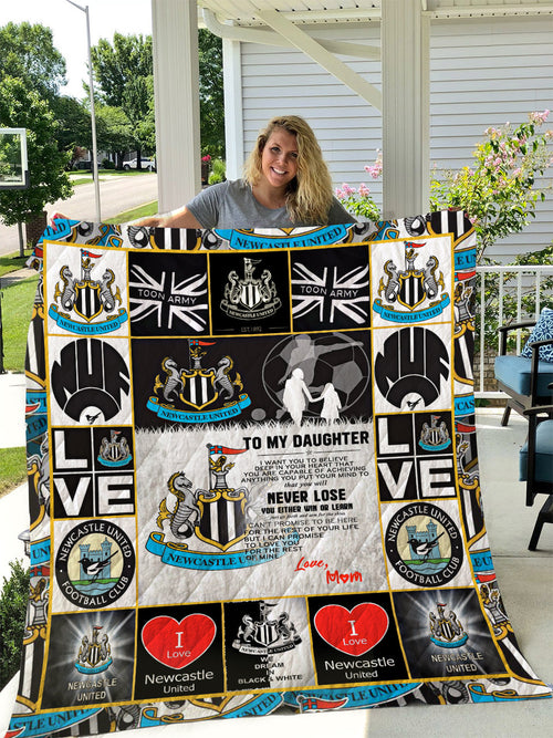 Newcastle United Q2 Quilt Blanket , Quilt set , Bedroom Decor , Quilting