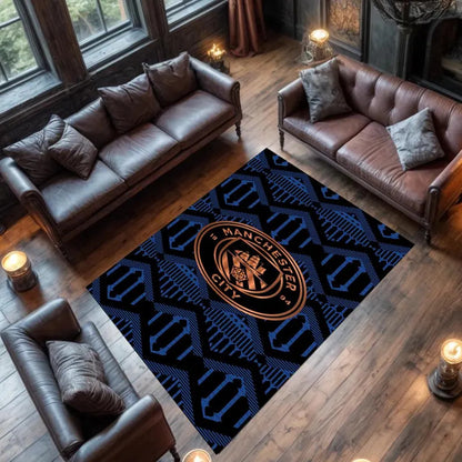 Manchester City V3 Home Rug