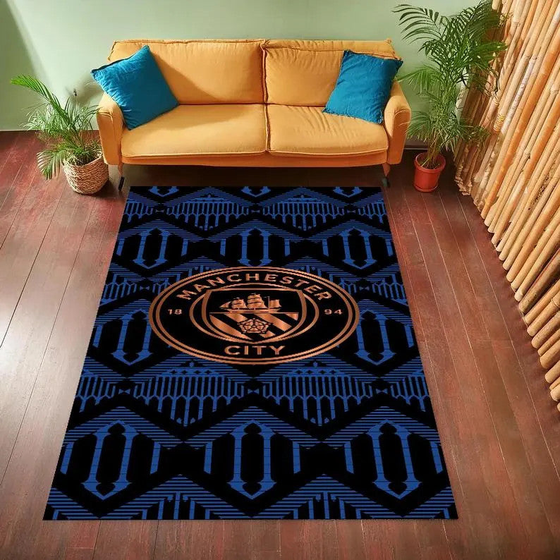 Manchester City V3 Home Rug