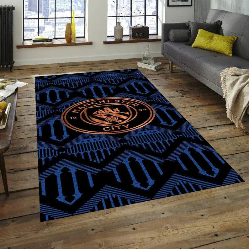 Manchester City V3 Home Rug