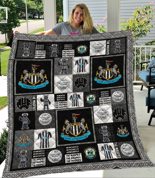Newcastle United Q3 Quilt Blanket , Quilt set , Bedroom Decor , Quilting