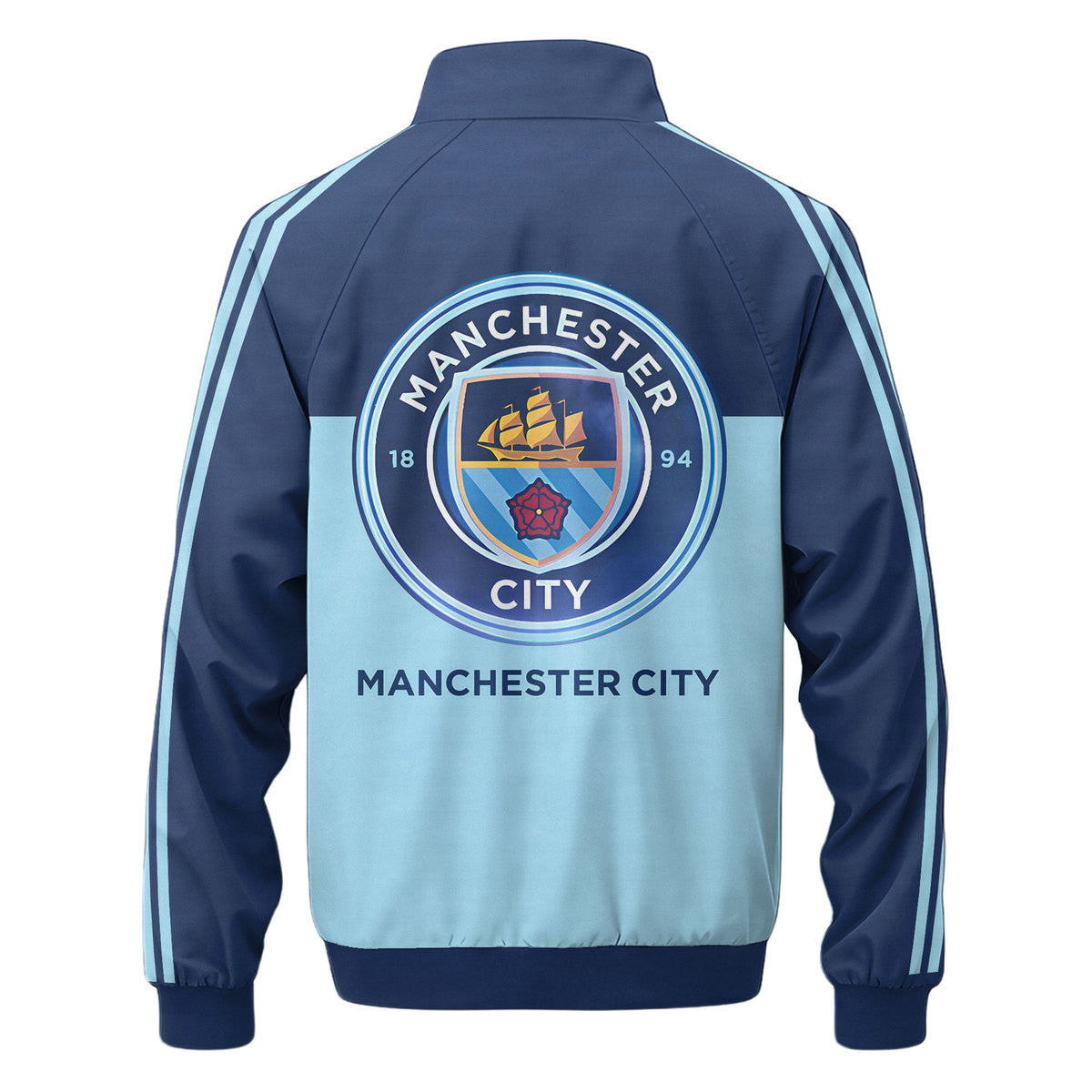 Manchester City Zipper Stand Collar Jacket QB1611003