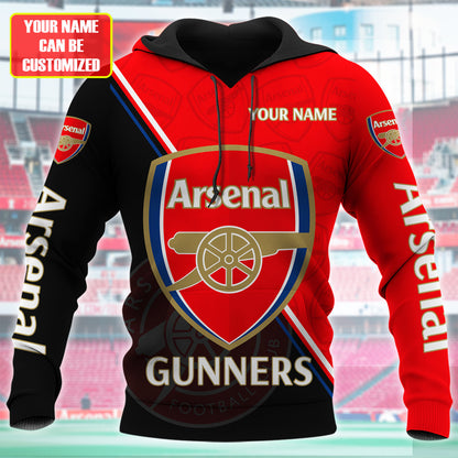 Personalized Arsenal Gunners 3D Full Printing Set , Arsenal Shirt , Hoodie , Short , Polo ,hawaii