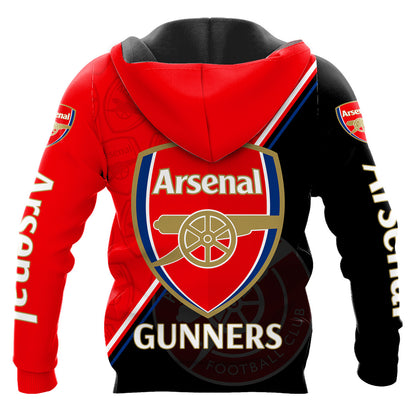 Personalized Arsenal Gunners 3D Full Printing Set , Arsenal Shirt , Hoodie , Short , Polo ,hawaii