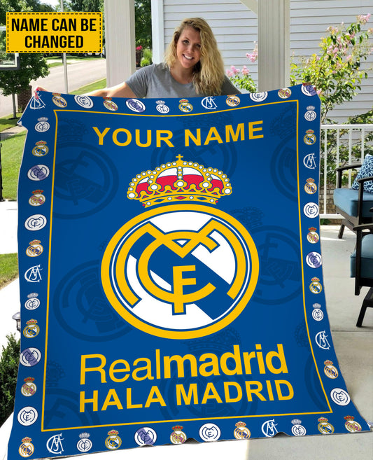 Real Madrid FC 3D Fleece Blanket P171002