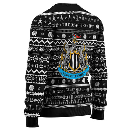 Newcastle United S6 Ugly Christmas Sweater , Unisex Wool Sweater S171004