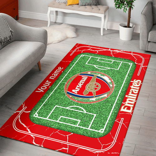 Personalized Arsenal Home Rug