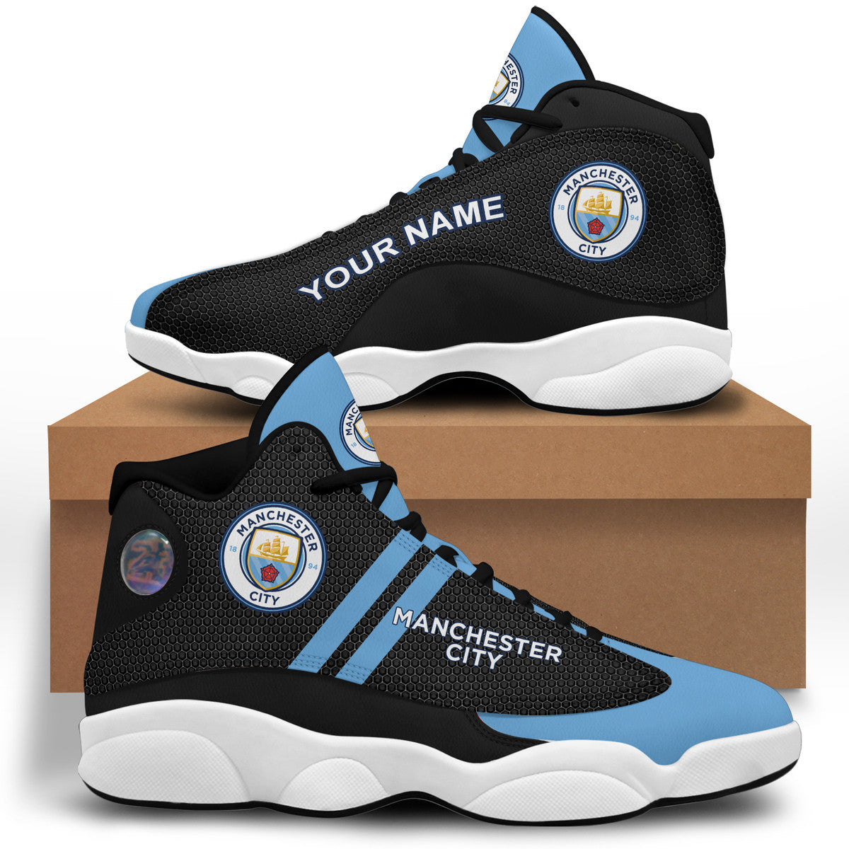 Manchester City AJD13 Custom Sneaker QB171007