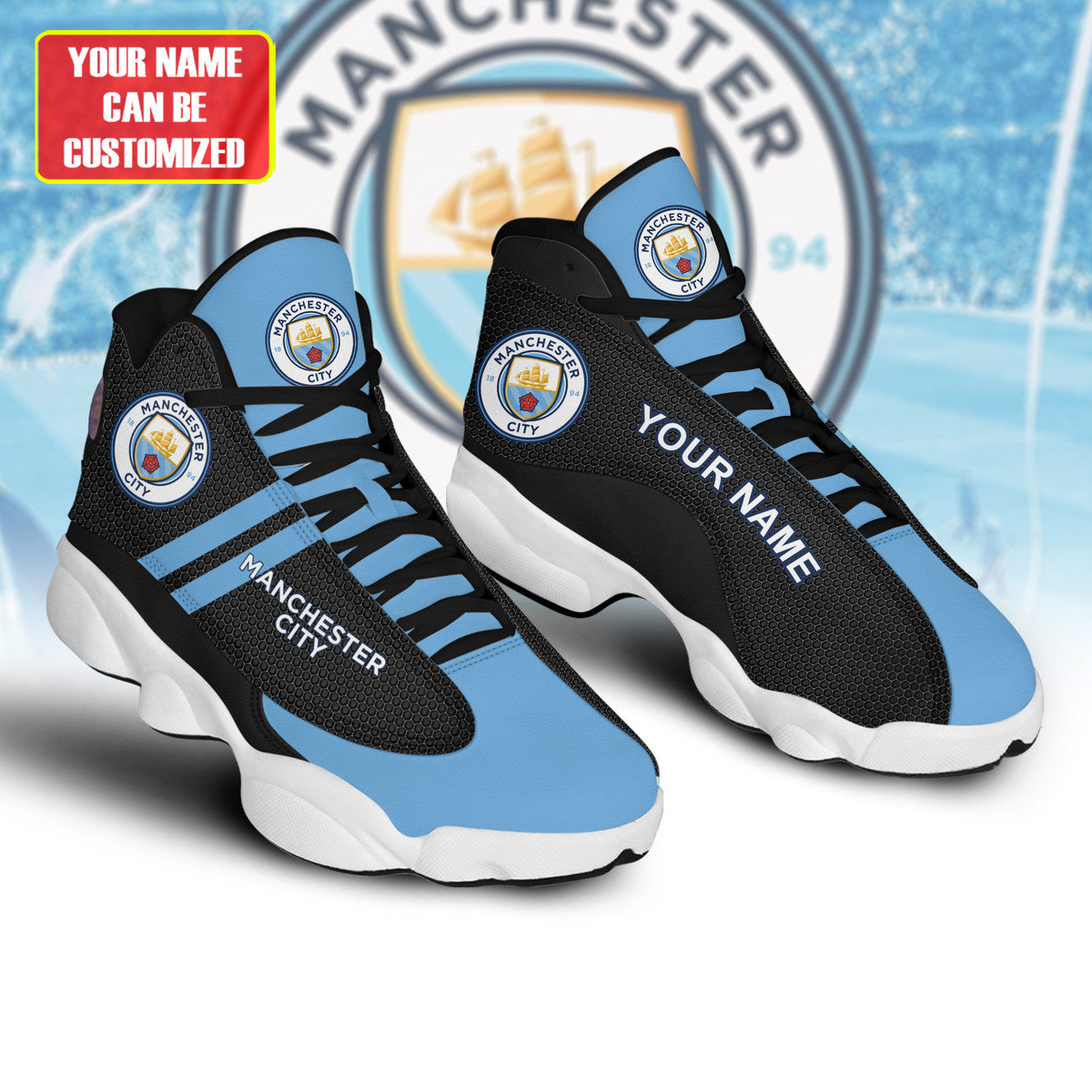 Manchester City AJD13 Custom Sneaker QB171007
