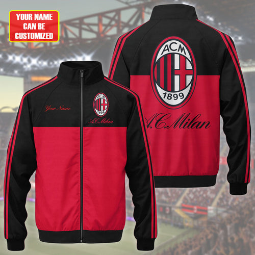 AC Milan Zipper Stand Collar Jacket S151016