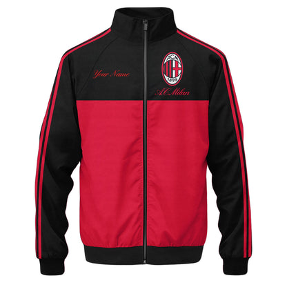 AC Milan Zipper Stand Collar Jacket S151016