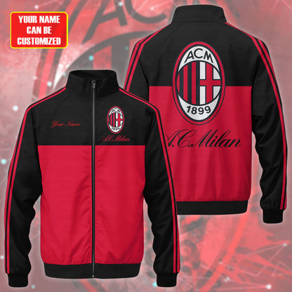 AC Milan Zipper Stand Collar Jacket S151016