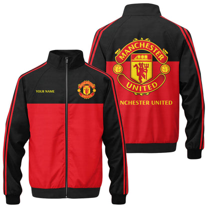 Manchester United Zipper Stand Collar Jacket S151017