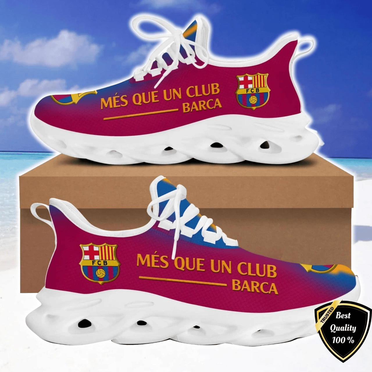 Barça Q6 Chunky Custom Sneaker