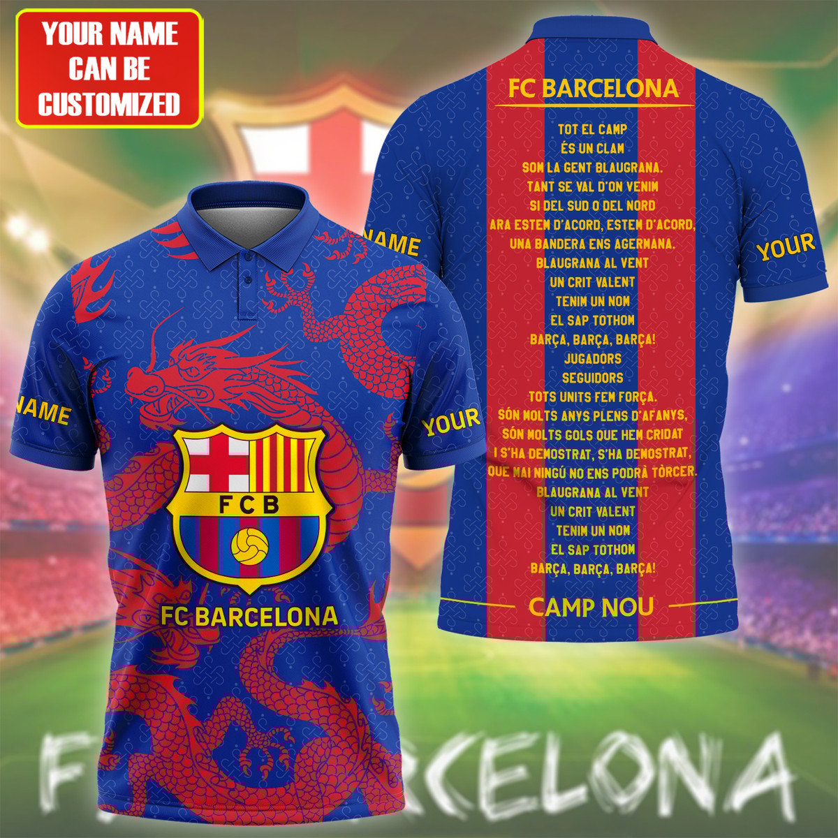 Personalized Barça V8 3D Full Printing Set , Barça Shirt , Barça Set , Hoodie , Short , Polo , hawaii , ... Q191004
