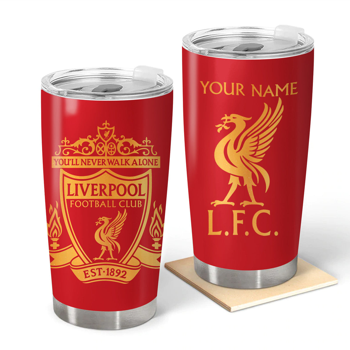 Personalized Name Liverpool Stainless Tumbler 20oz 30oz Cup QB211001