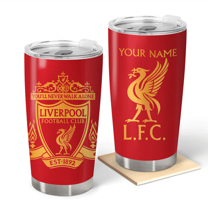 Personalized Name Liverpool Stainless Tumbler 20oz 30oz Cup QB211001