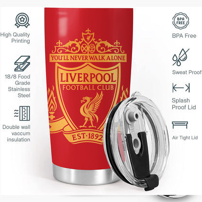 Personalized Name Liverpool Stainless Tumbler 20oz 30oz Cup QB211001
