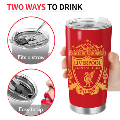 Personalized Name Liverpool Stainless Tumbler 20oz 30oz Cup QB211001