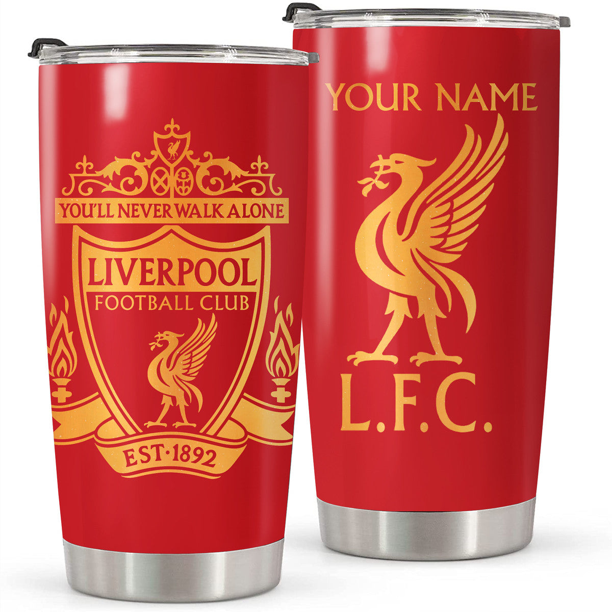 Personalized Name Liverpool Stainless Tumbler 20oz 30oz Cup QB211001